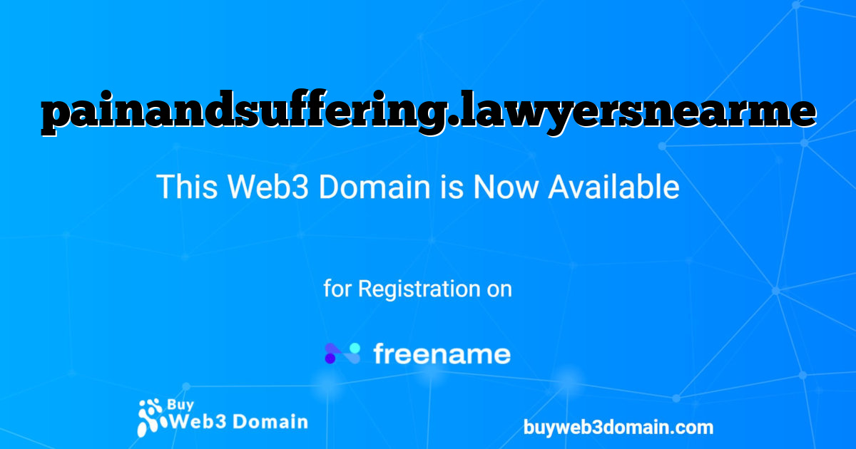 painandsuffering.lawyersnearme