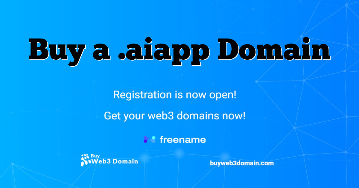 Buy a .aiapp Domain