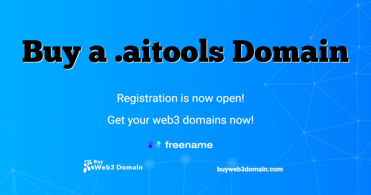 Buy a .aitools Domain